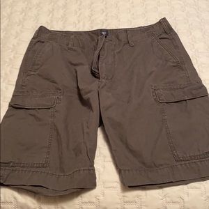 Gap Men’s Dark Grey Cargo Shorts Size 36W
